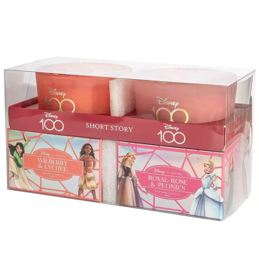 2 Pack Of Short Story Disney Handcrafted 100 Candles Princess And Heartstrong