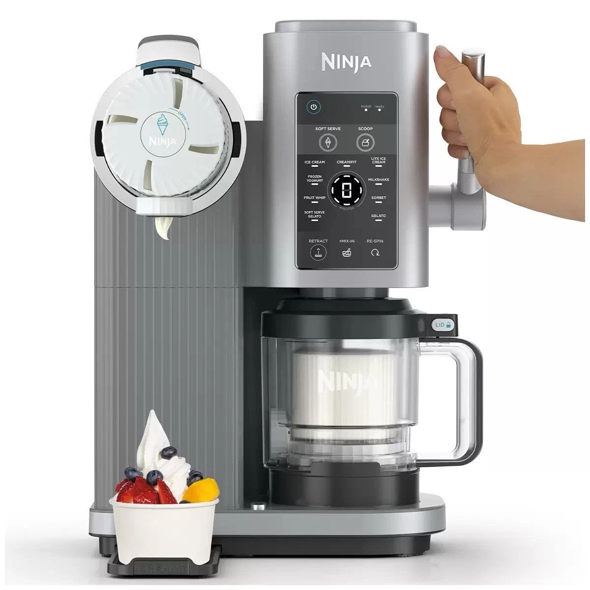 Ninja Swirl by Creami NC701ANZ Ice Cream Maker Soft Serve Sorbet Dessert Machine