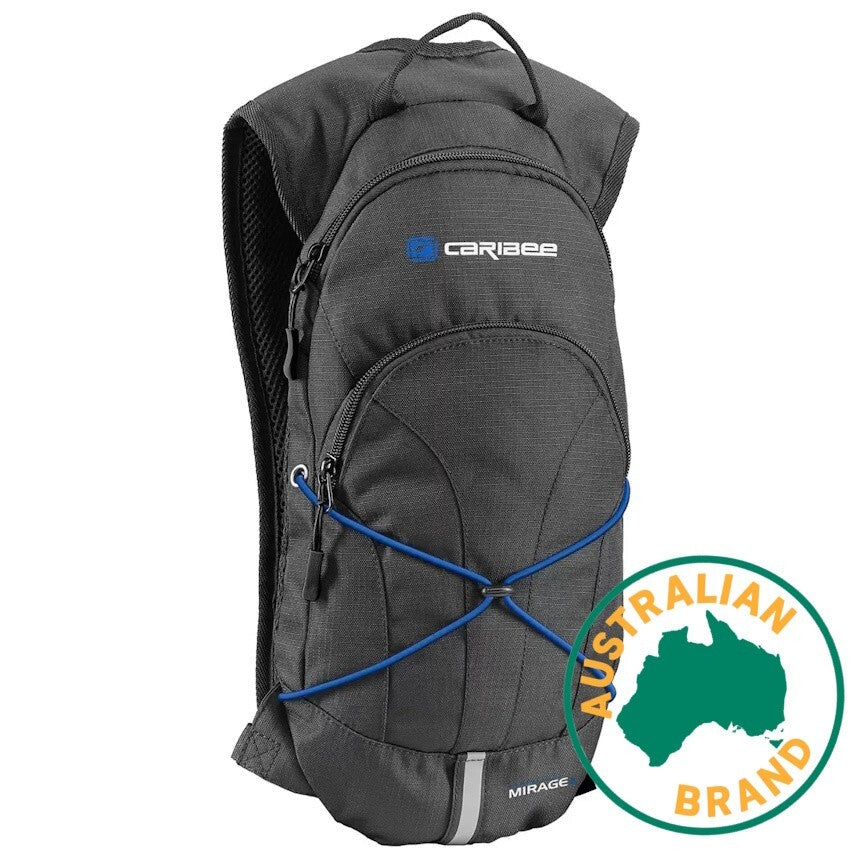 LIMITED TIME Caribee Mirage Hydration Pack 2L Hiking Bike Cycling Backpack RRP69