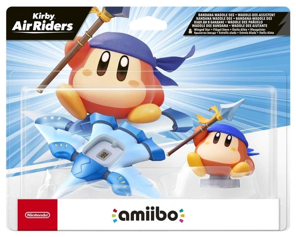 Amiibo Kirby Air Riders - Bandana Waddle Dee & Winged Star Nintendo Switch 2
