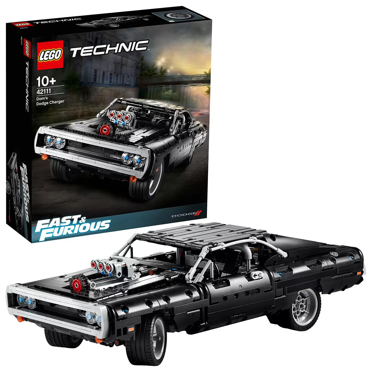 LEGO 42111 Technic Fast & Furious Dom’s Dodge Charger R/T Race Car Building Set