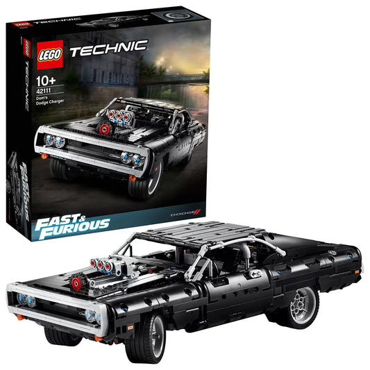 LEGO 42111 Technic Fast & Furious Dom’s Dodge Charger R/T Race Car Building Set