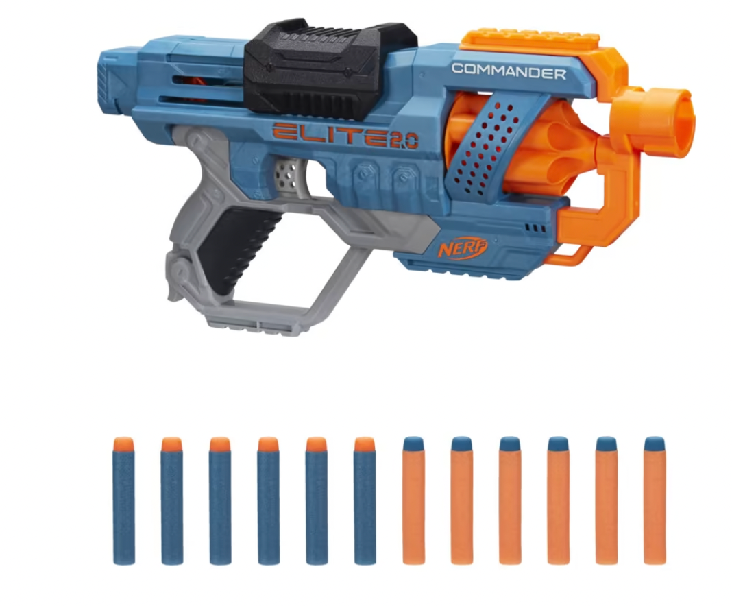 Nerf Elite 2.0 Commander RD 6 Blaster