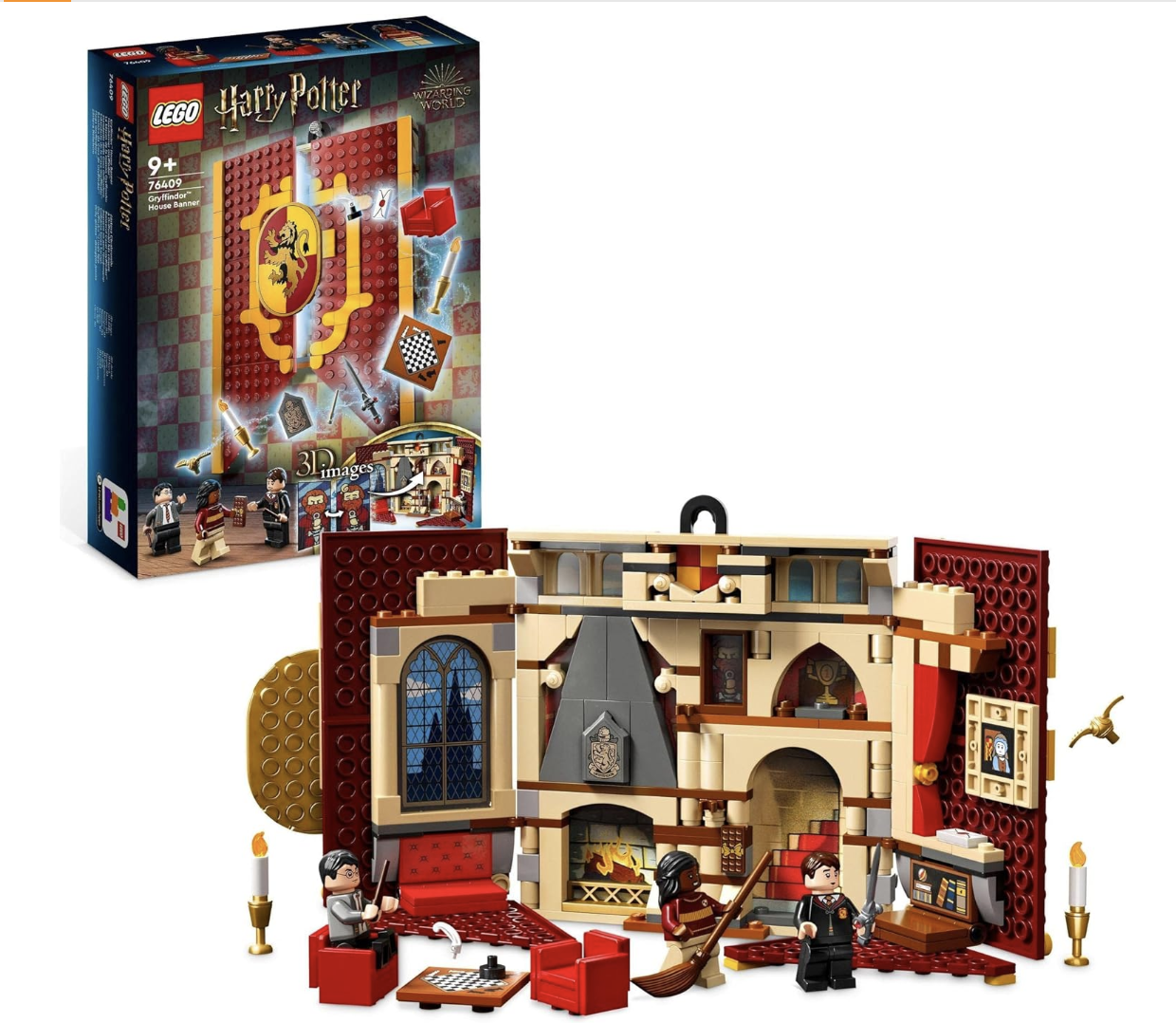 LEGO Harry Potter House Banner Set 76409, 76410, 76411, 76412 Age 9+