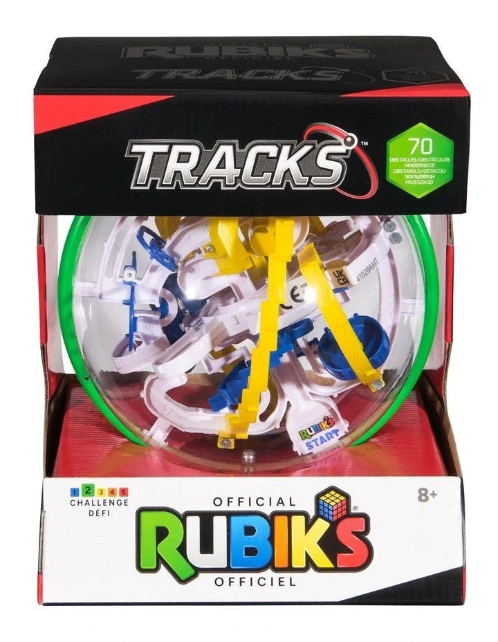 Genuine Original Rubik's Traks 70 Puzzle Board Kids Strategy