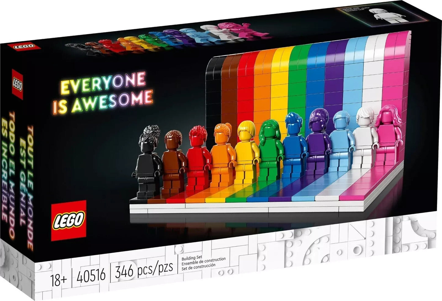 LEGO 40516 Everyone is Awesome Set Rainbow