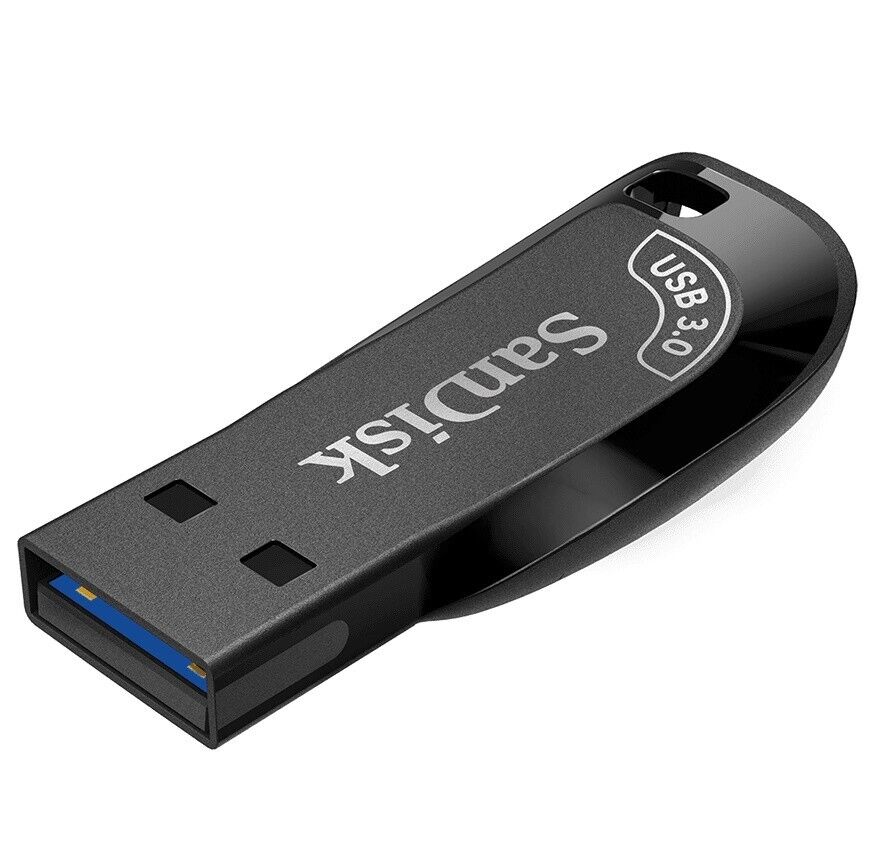 USB 3.0 Flash Drive SanDisk Ultra Shift PC Mac Memory Stick 100MB/s SDCZ410