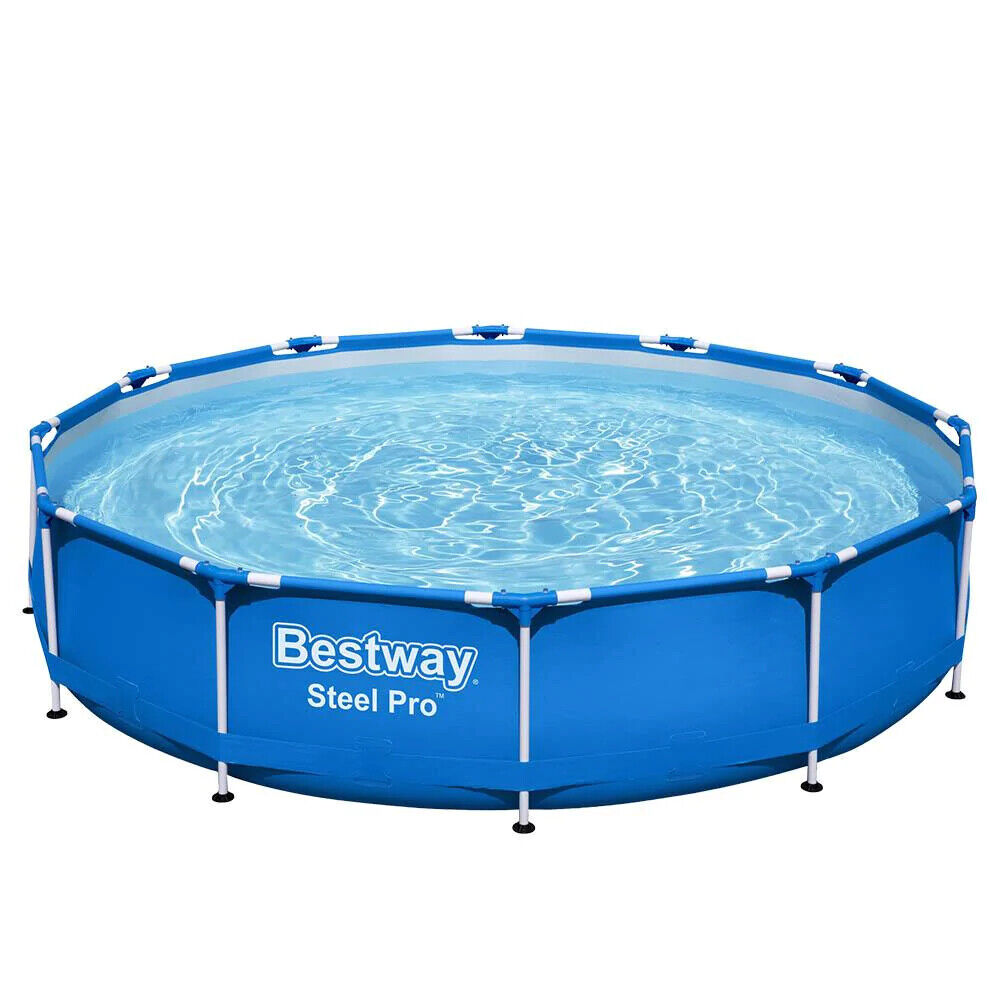 Bestway 12FT Swimming Pool Above Ground Filter Pump 3.66M Power Steel Frame