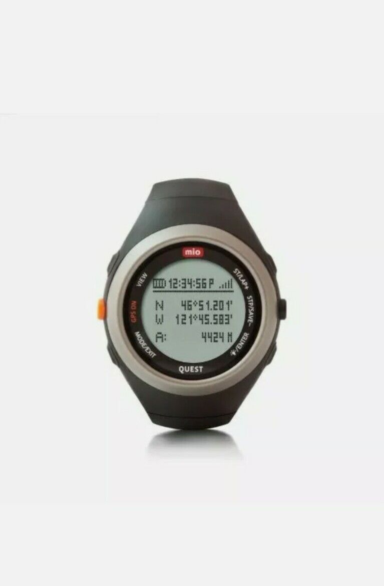 Mio Quest Heart Rate Digital Gps Watch Brand New