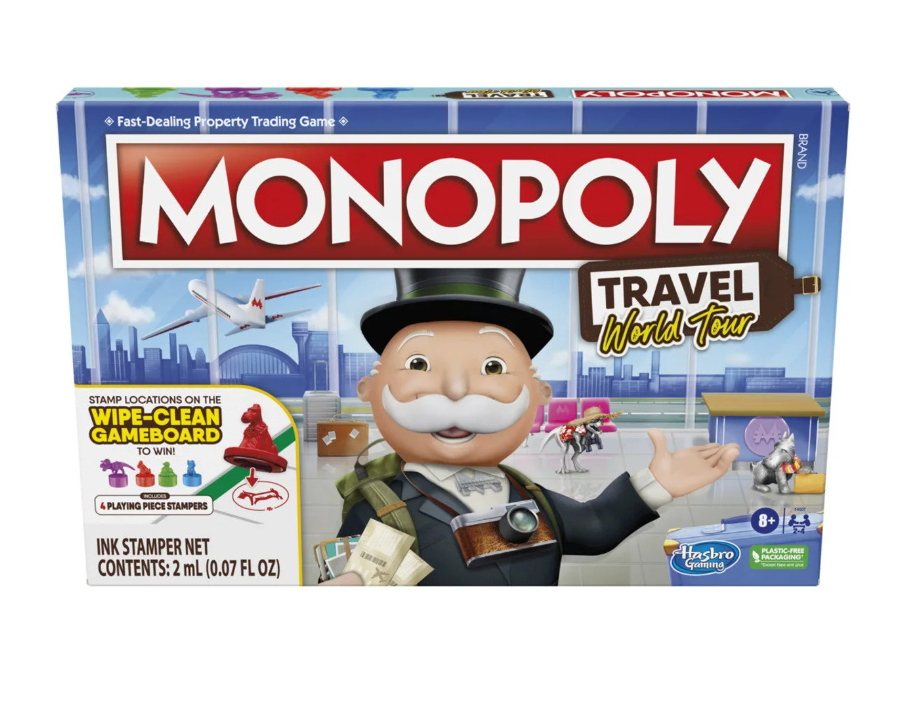 Hasbro : Monopoly Travel World Tour Age 8+