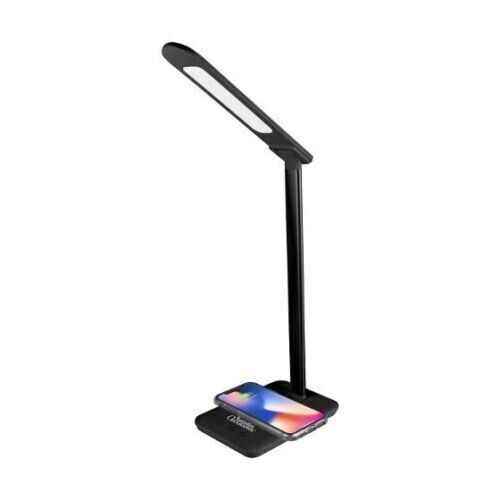 Australian Geographic Smart LED Desk Lamp Light Wireless QI Phone Charger USB
