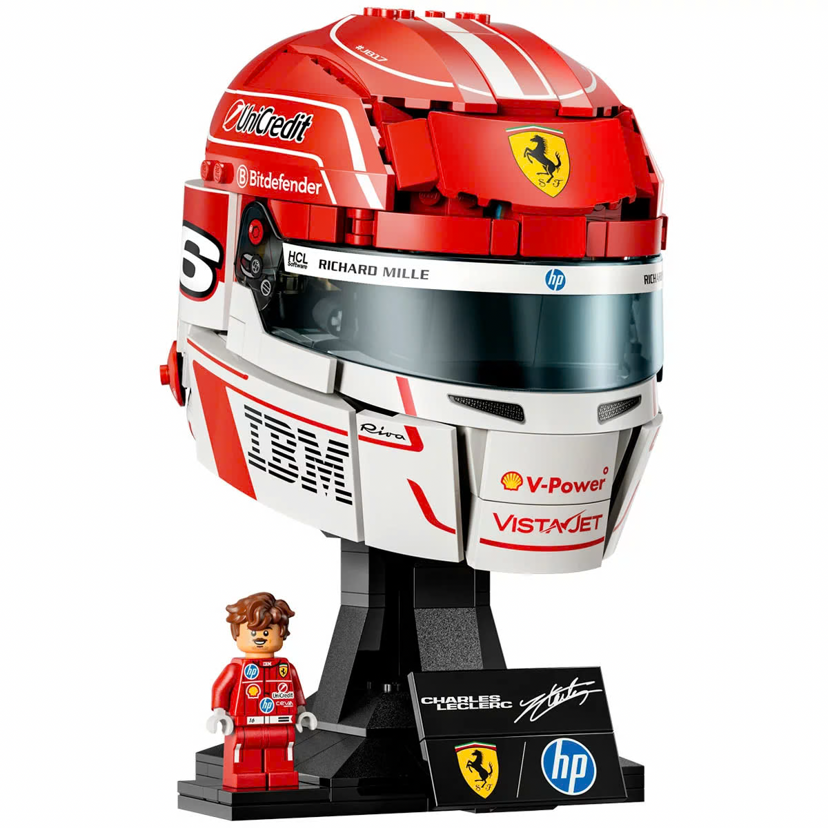 LEGO Editions: Scuderia Ferrari HP Charles Leclerc Helmet (43014), LEGO Ideas,