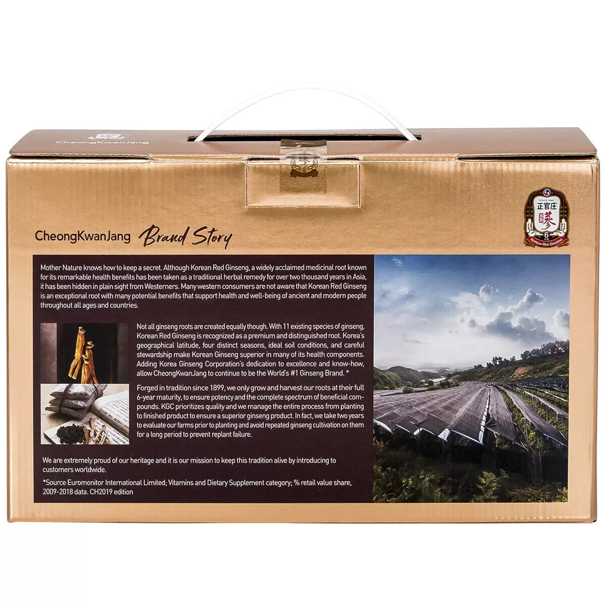 Hong Sam Won Korean Tea Energy Drink 30 Pouch 50ml Red Ginseng Herbal Plus