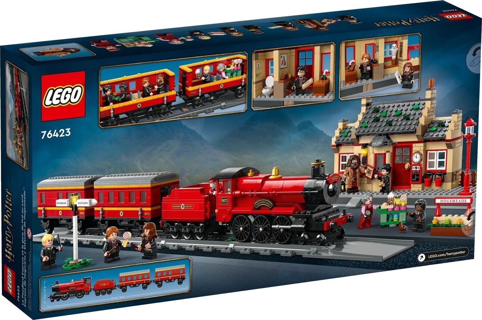LEGO 76423 Harry Potter Hogwarts Express Hogsmeade Station  BRAND NEW
