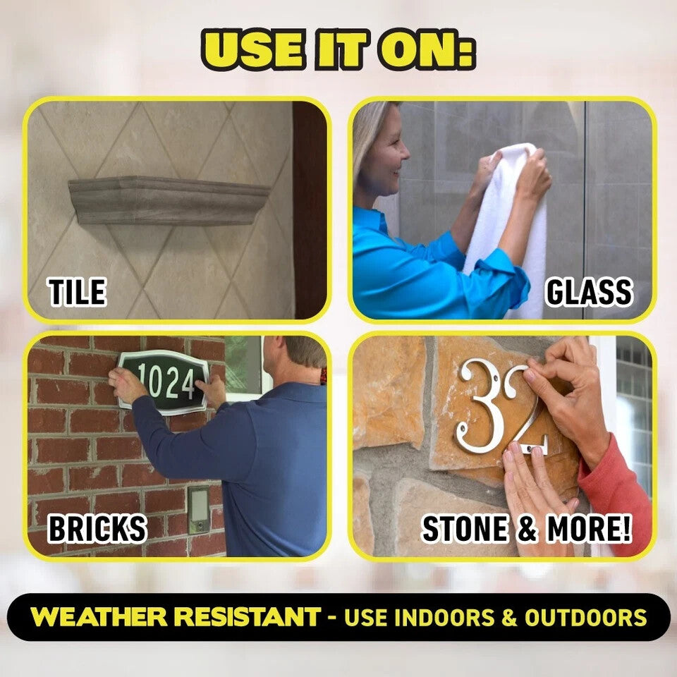 Genuine Alien Tape EASY CUT 3 Pack, Reusable Non-Adhesive Double Sided Tape