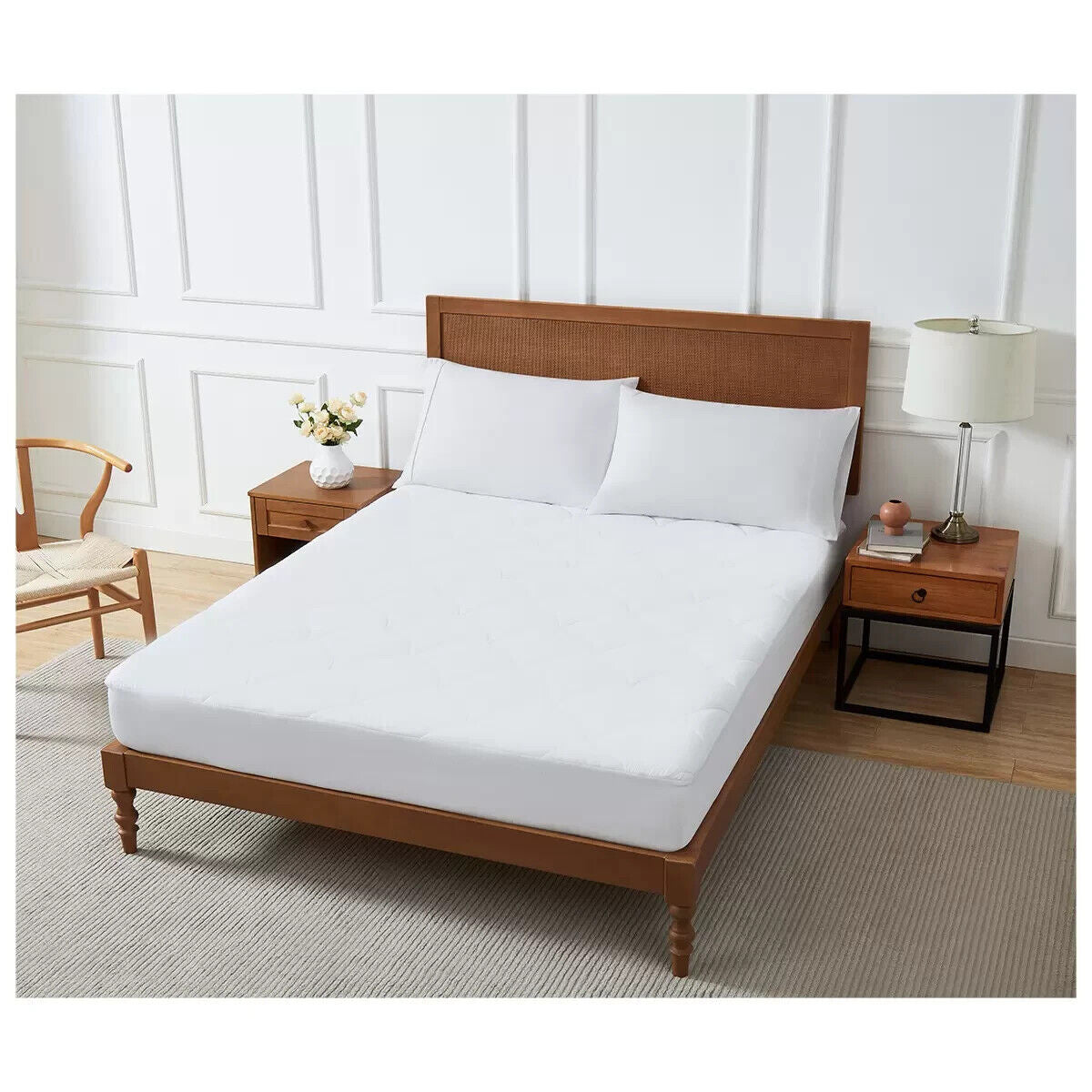 Tommy Bahama Cool Down Cotton Mattress Cover Pad Queen