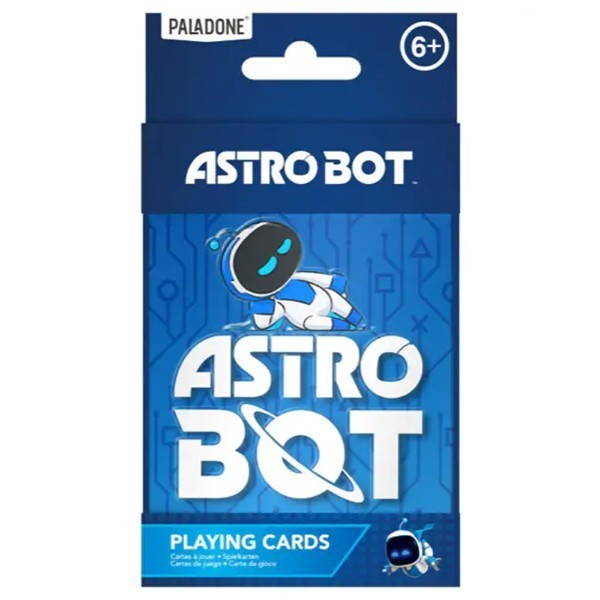 PlayStation Official Licensed Astro Bot Playing Cards Poker + Metal Tin Paladone