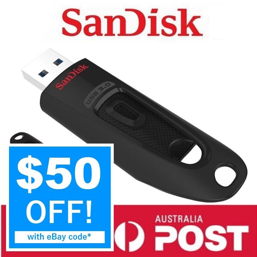 50x USB 3.0 Flash Drive SanDisk Ultra CZ48 16G Memory Stick Pen 16GB