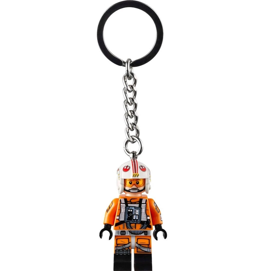 LEGO LUKE SKYWALKER KEYRING STAR WARS 854288 KEYCHAIN X-WING PILOT RARE BNWT