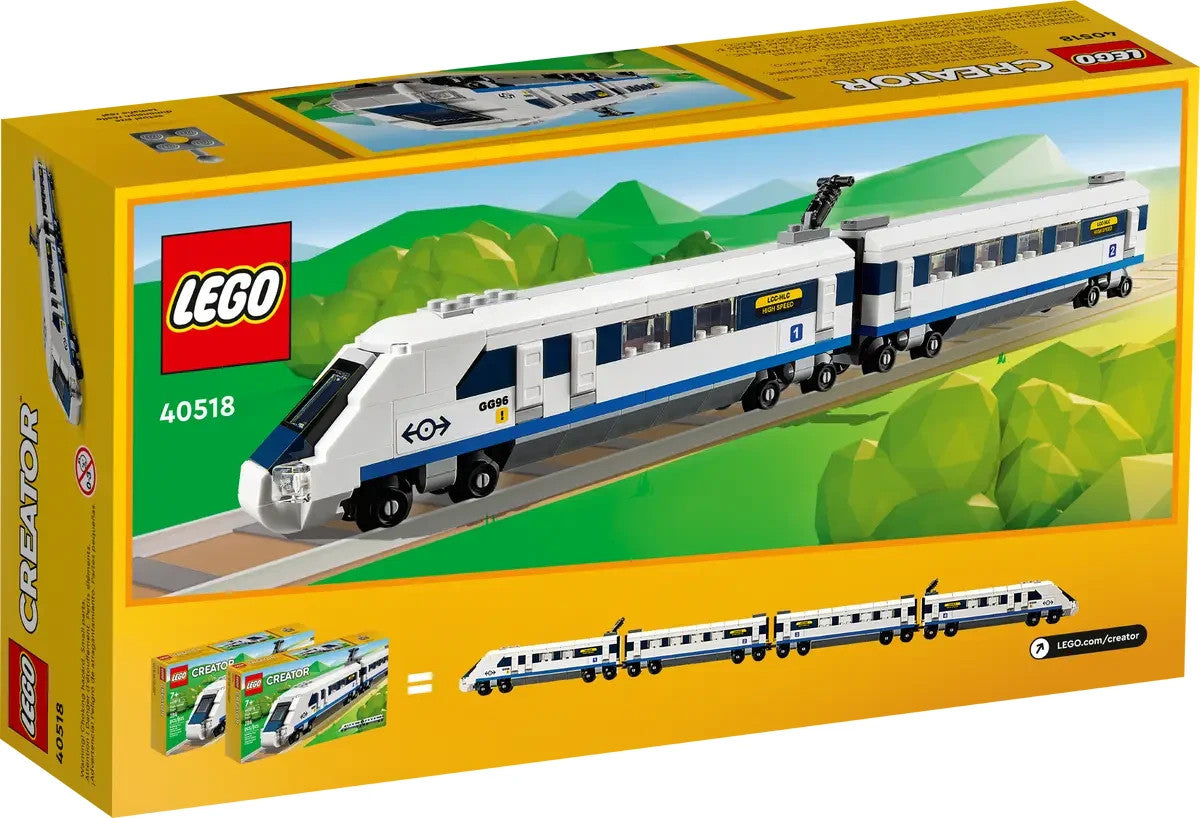 2x LEGO 40518 CREATOR: High-Speed Train