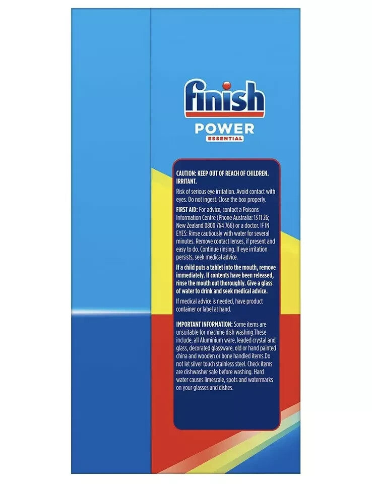 Finish Powerball Power Essential Dishwashing Tablet Lemon Sparkle 120 Tablets