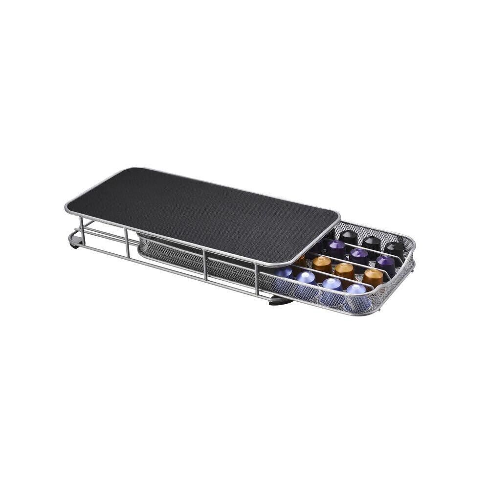 SCENIUM Coffee Pod Capsule Holder Drawer Stand Dispenser Storage Rack 40 Pods