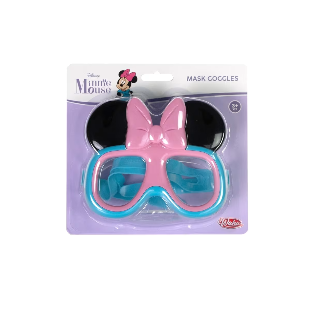 Disney Licensed Minnie Mouse Mask Goggles Anti Fog for Kids Swimming Kid Swim