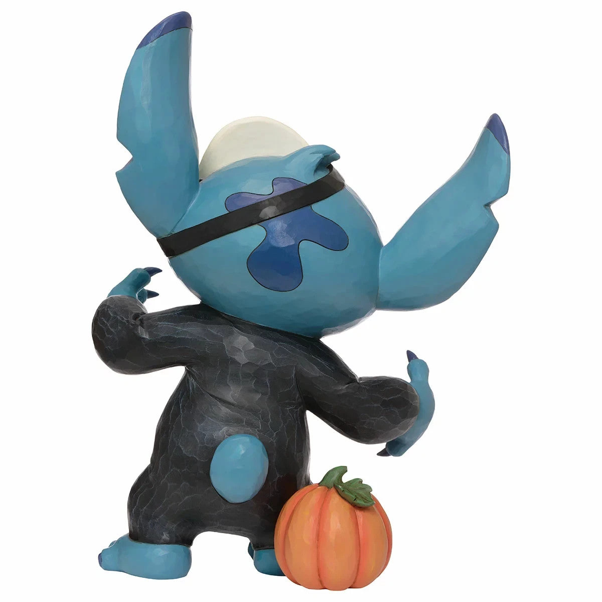 Disney Traditions Stitch Skeleton Statue Glow in Dark 43.8cm Halloween Figurine