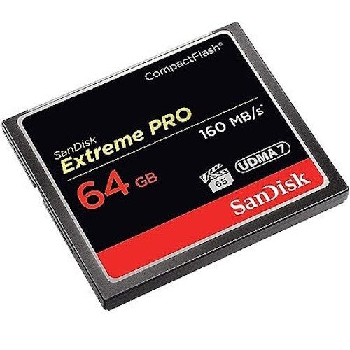 SANDISK 32GB/64GB/128GB/256GB EXTREME PRO COMPACTFLASH CARD 160MB/S CF for DC