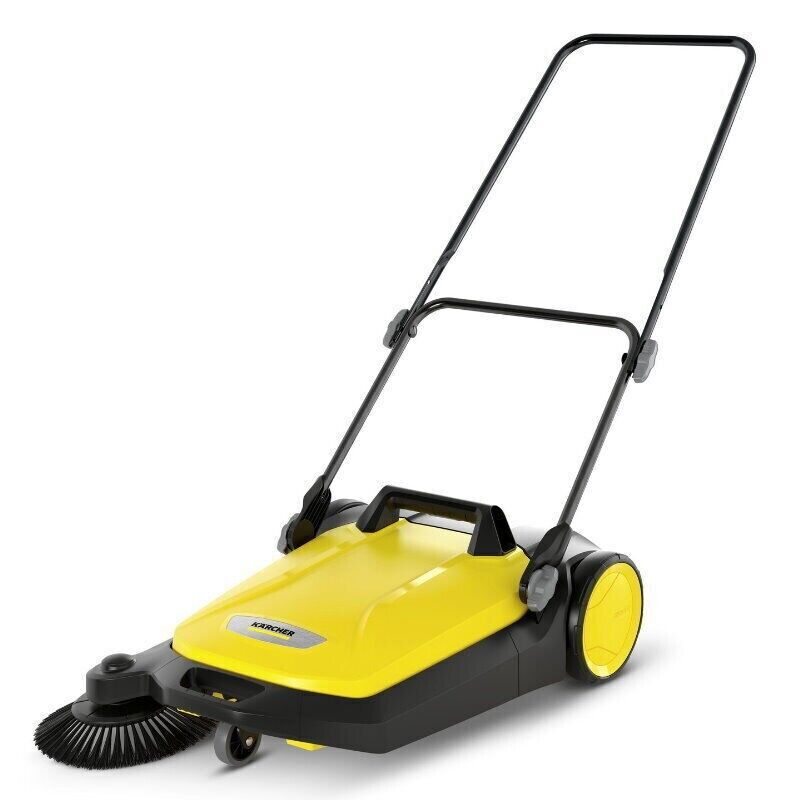 New Karcher S 4 Outdoor Mechanical Push Sweeper Cordless 20L S4 1.766-320.0