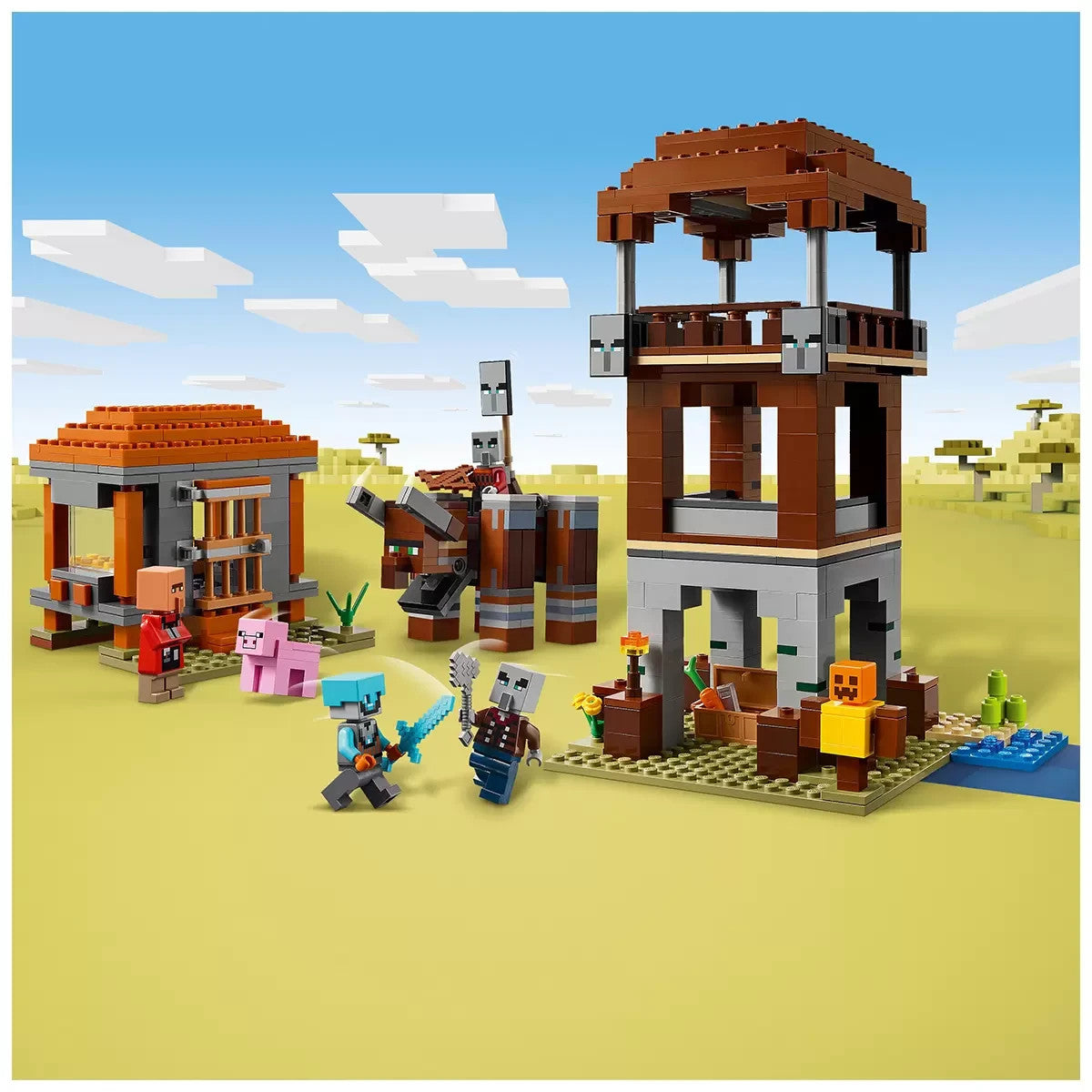 LEGO 21278 Minecraft - The Pillager Outpost and Ravager