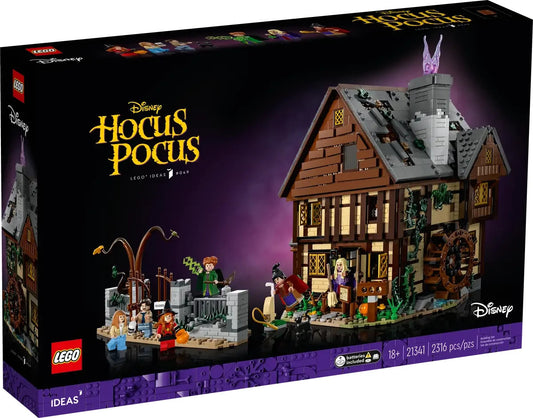 LEGO 21341 IDEAS Disney Hocus Pocus: The Sanderson Sisters’ Cottage - BRAND NEW