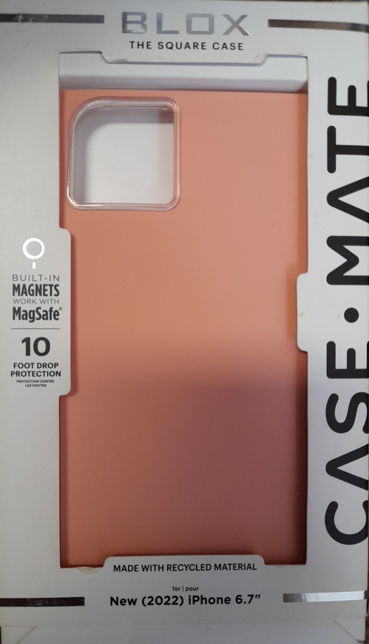 Blox Case Mate The Square Case for iPhone 14 Plus (2022) 6.7" Magsafe