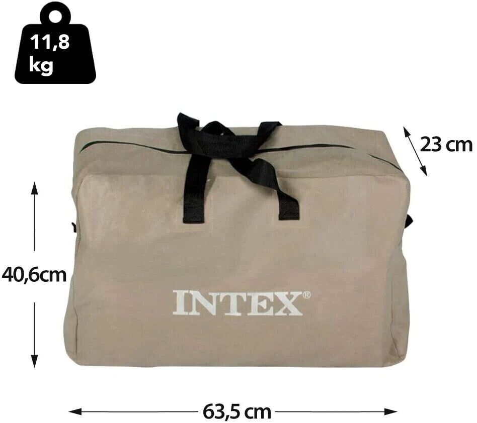 Intex Inflatable Kayak Boat K1 Sports Challenger 1 Seat Person Floating Oar Lake