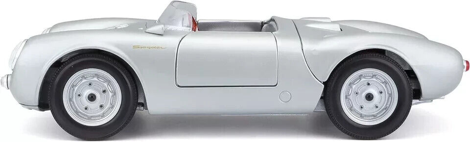 1956 PORSCHE 550A SPYDER SILVER by MAISTO SPECIAL EDITION 1:18