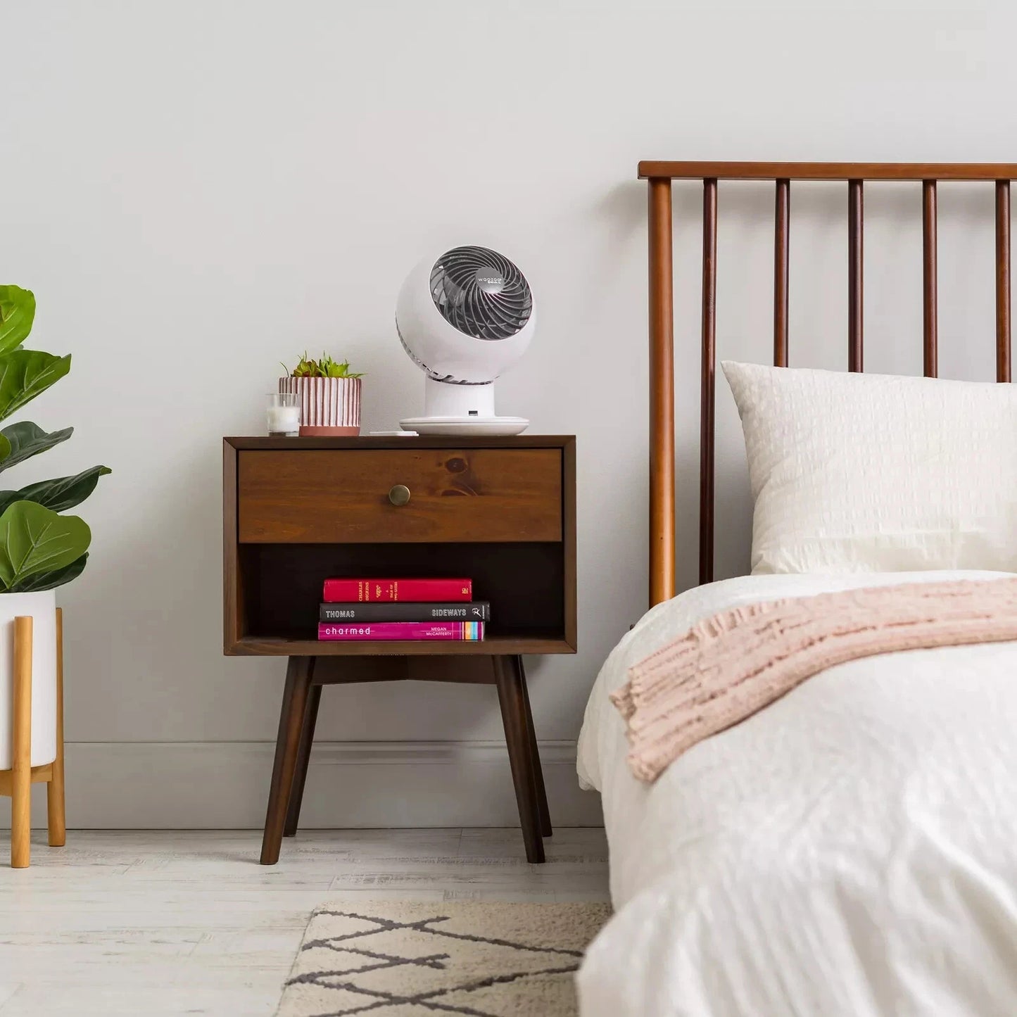 Woozoo Globe Multi-Directional 5-Speed Oscillating Fan w/ Remote