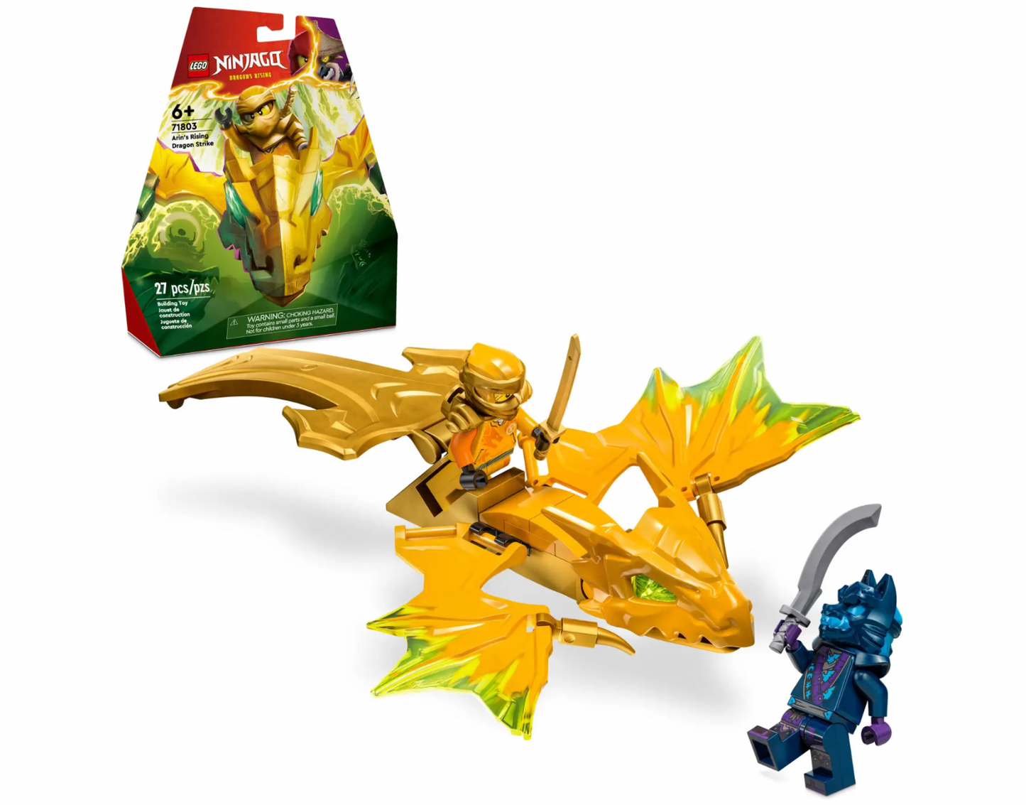 LEGO 71803 Ninjago Arin's Rising Dragon Strike Brand New