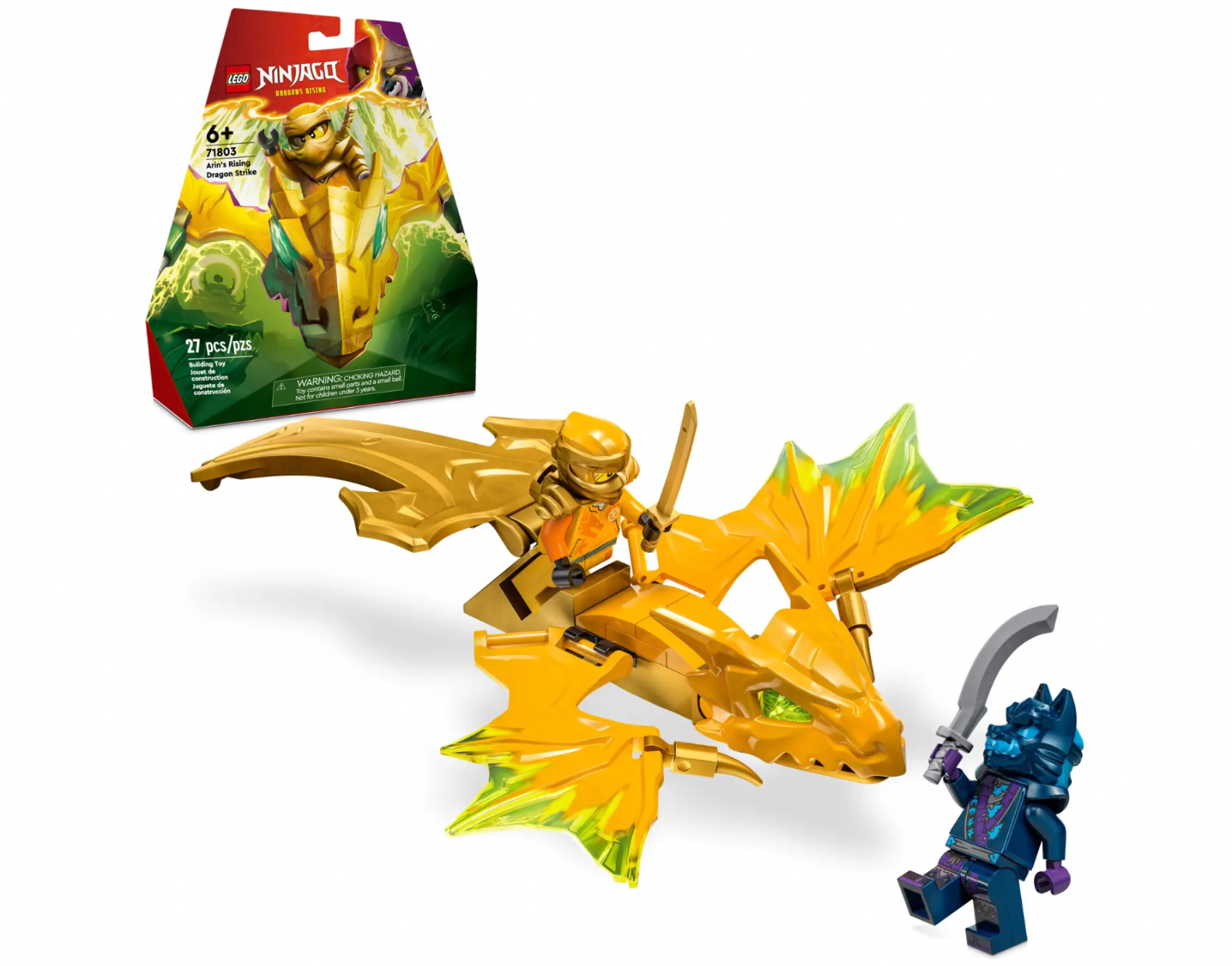 LEGO 71803 Ninjago Arin's Rising Dragon Strike Brand New