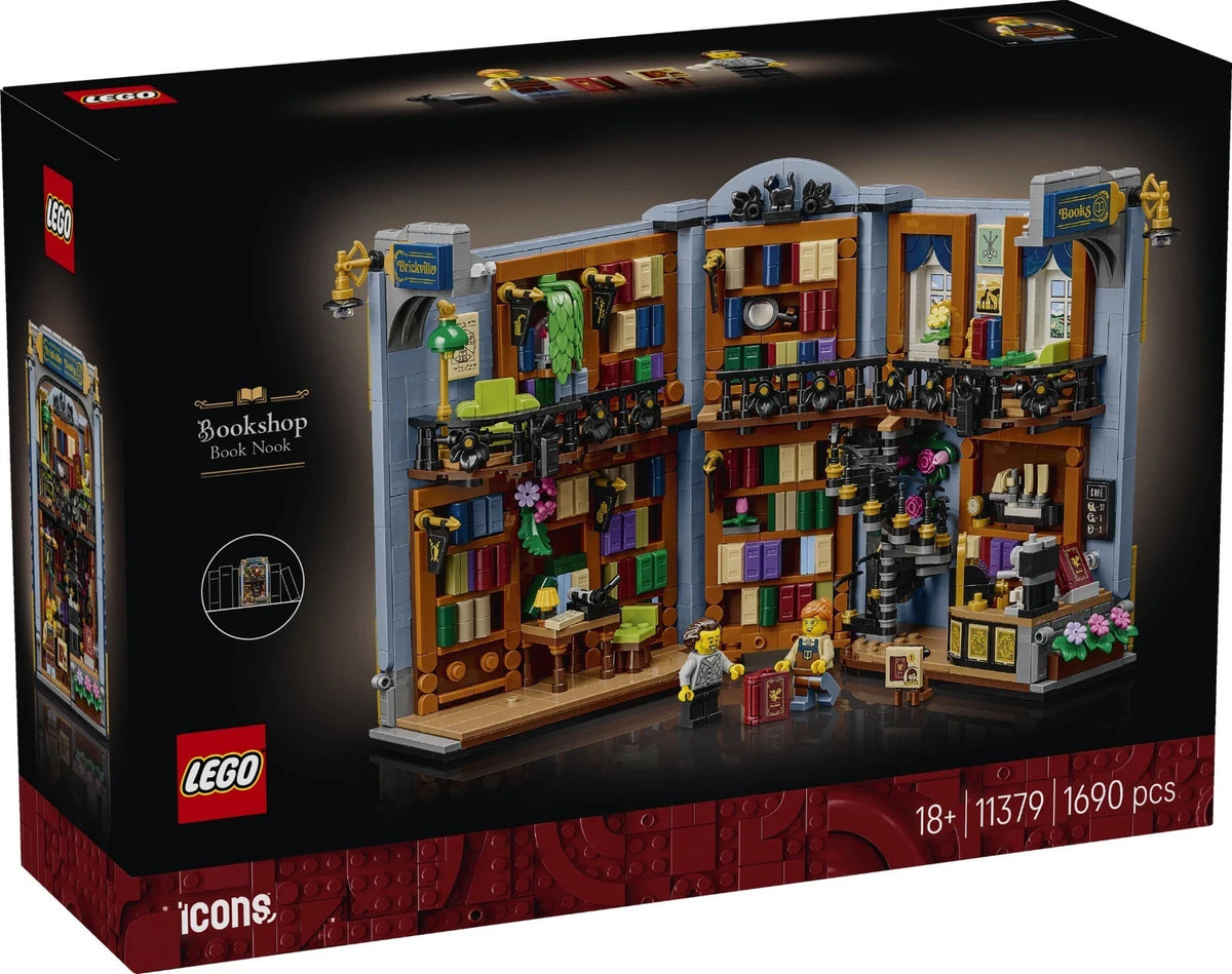 LEGO Icons 11379 Bookshop: Book Nook Brand New