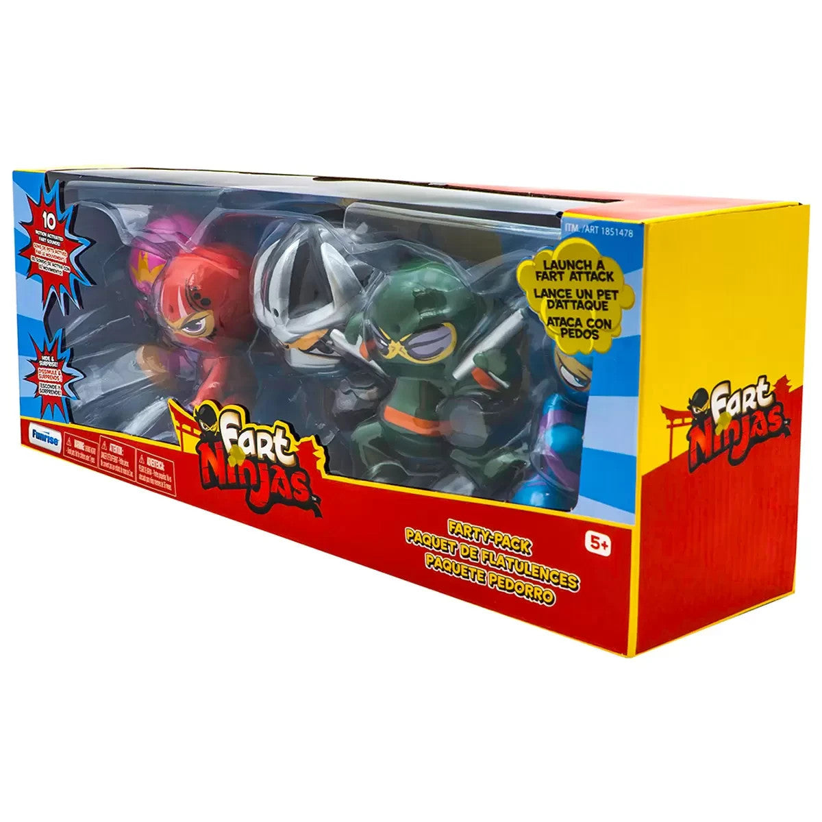 Funrise Fart Ninjas 5 Pack - Farty Pack