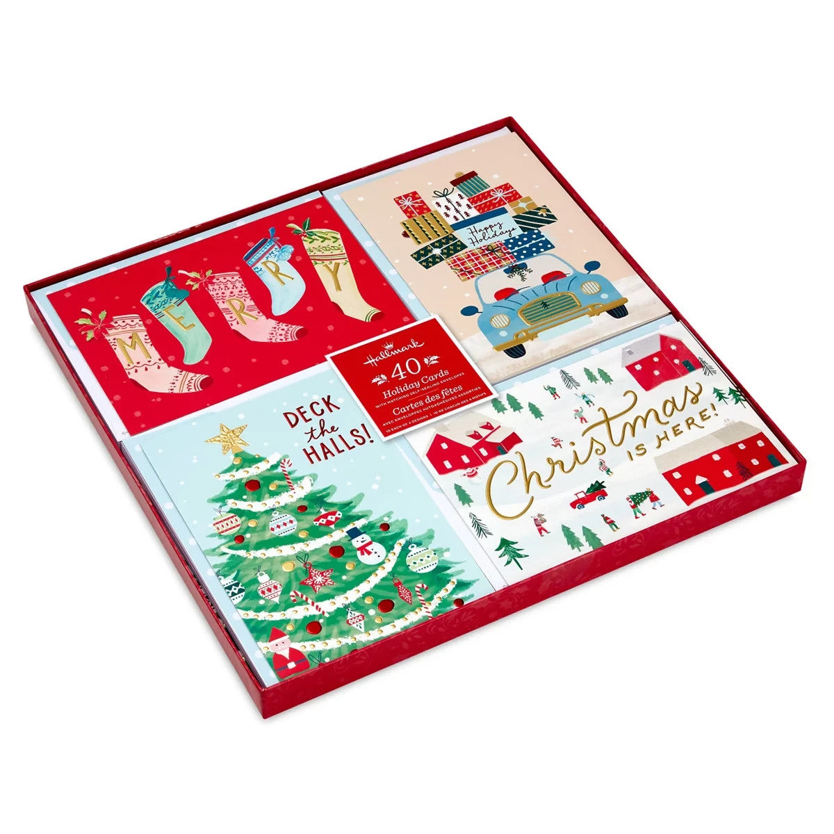 Hallmark Traditional Holiday Card Assortment 40 Pack - Traditional Icons
