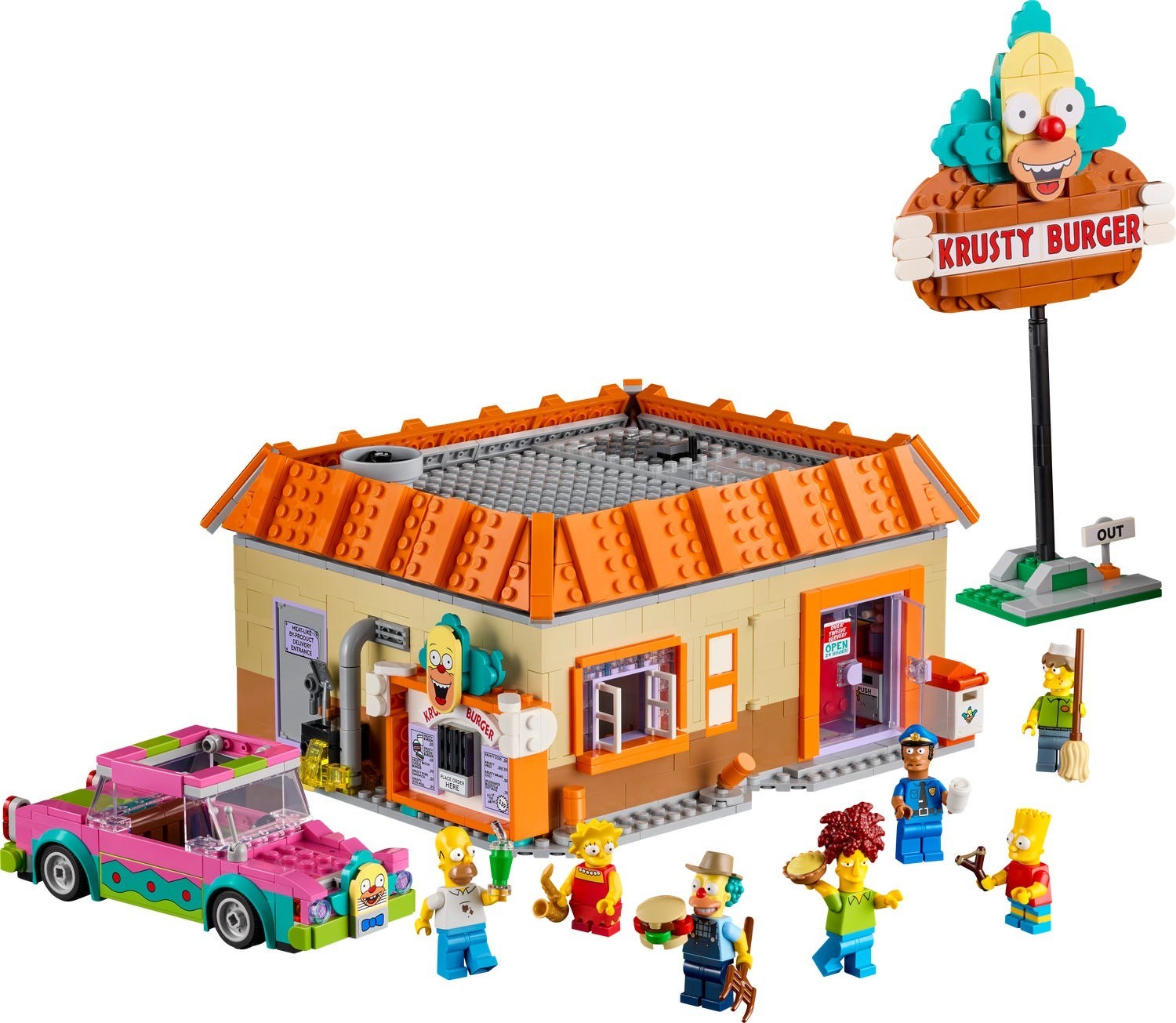 LEGO ICONS 10352 The Simpsons: Krusty Burger