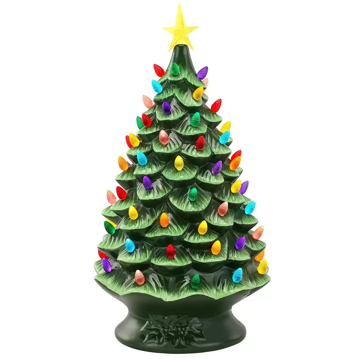 Nostalgic Christmas Tree 61cm Light Up Tabletop Decor