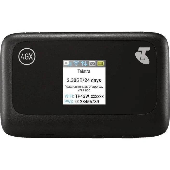 Telstra 4GX WiFi Plus Hotspot (MF910Y) Black