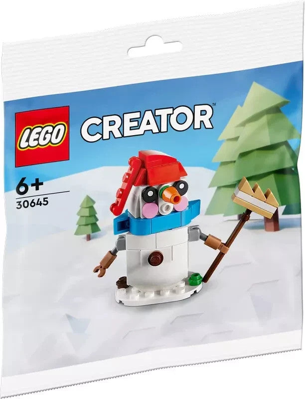 LEGO Creator 30645 Snowman New Sealed Seasonal Christmas Xmas Snow Man Winter