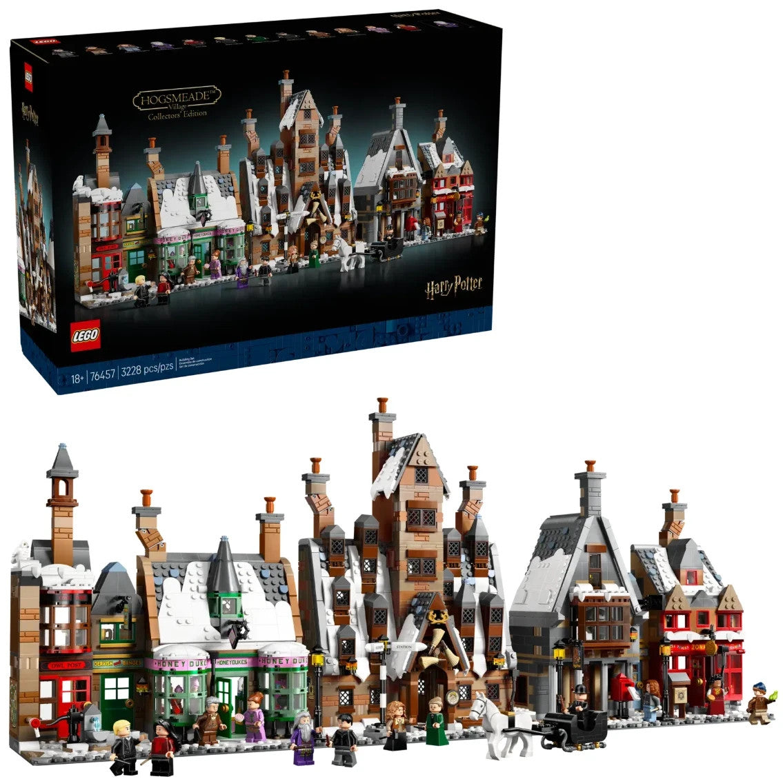 LEGO 76457 Harry Potter Hogsmeade Village 3228 pcs for ages 18+