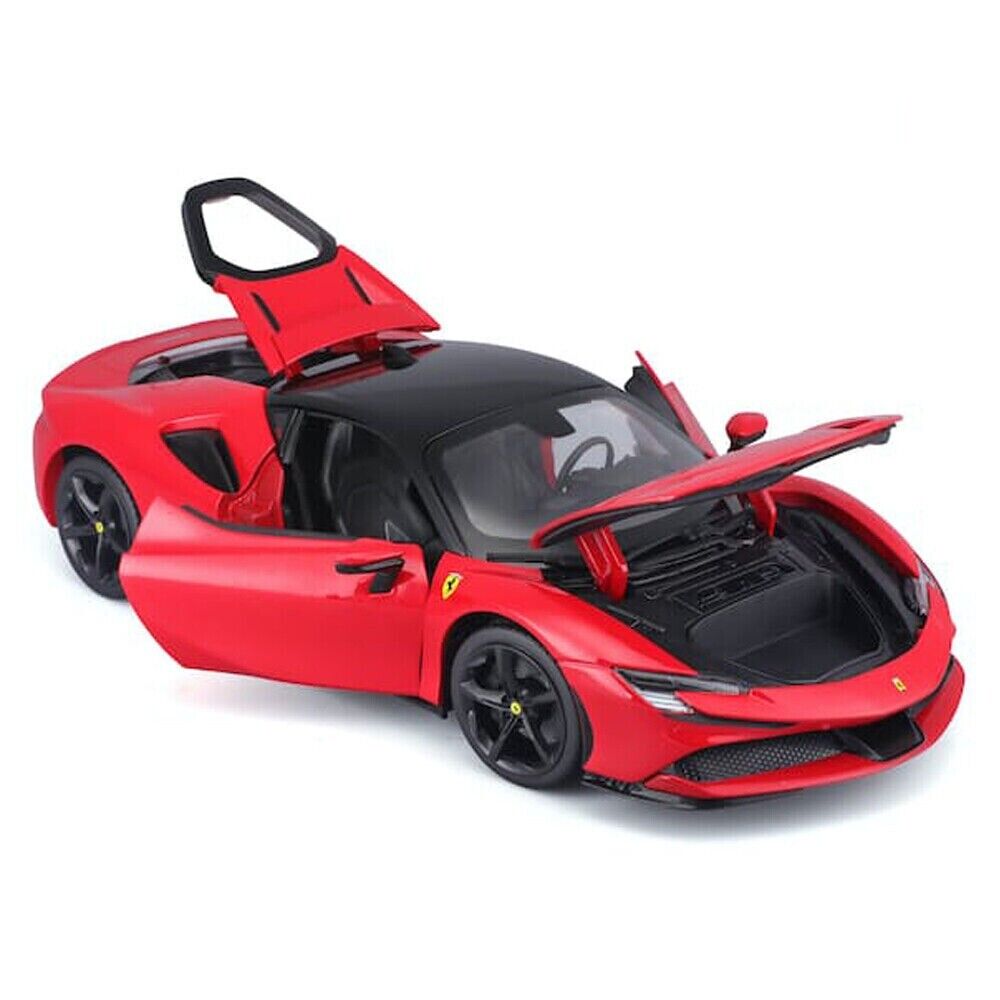 Maisto Red Ferrari SF90 Stradale Kids Collectable Model Diecast Toy Car 1:18