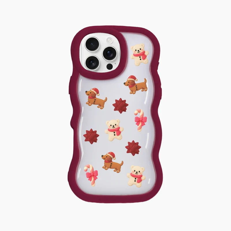 Artikl Mosaic 3D Glass Ginger Bread Wonderland Phone Case for iPhone 16 Pro Max