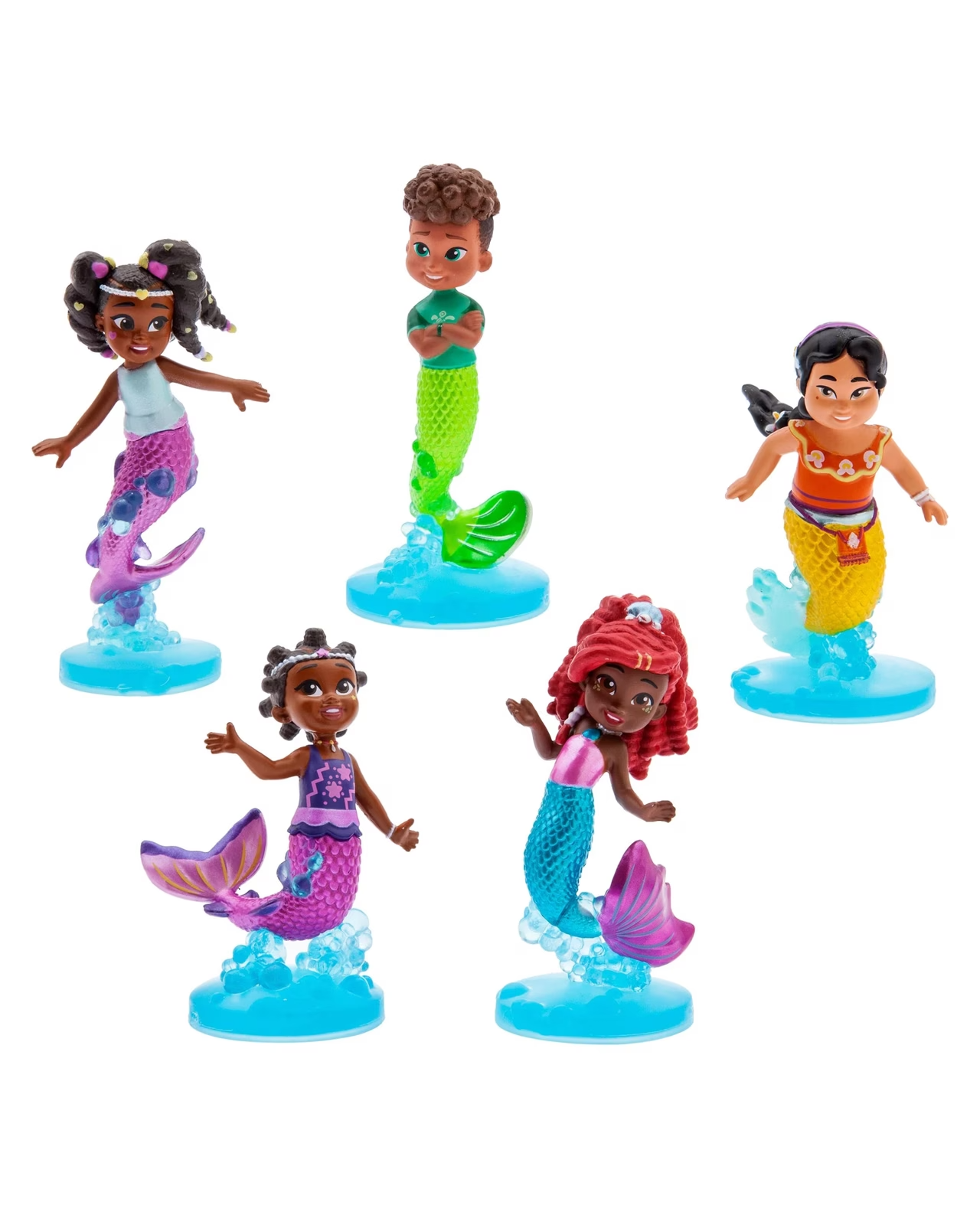 Disney Juniors Ariel Figurine Playset 5 Figures Lucia Fernie Ayanna Alanna