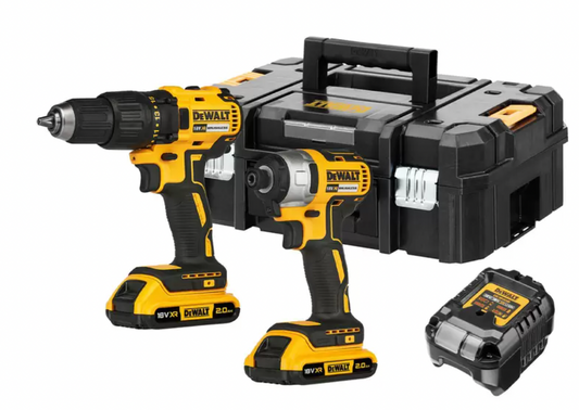 DeWALT 18V XR Brushless 2 Pieces Kit 2AH